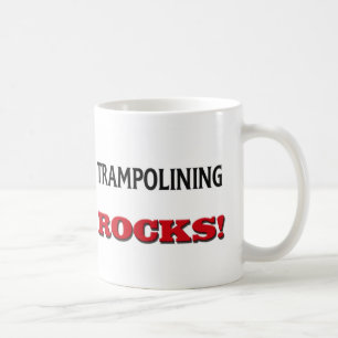 Trampolining Felsen Tasse