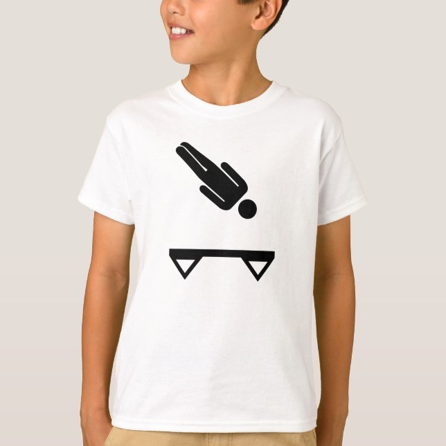 Trampolining Trampoline T-Shirt (Vorderseite)