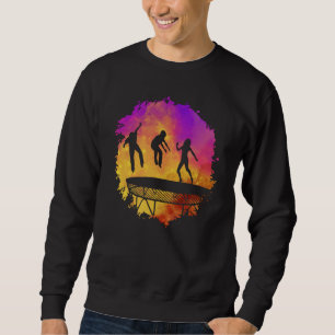 Trampolinspringen Trampolinturnen 11 Sweatshirt
