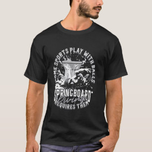 Trampolintauchen Apnoetauchen T-Shirt