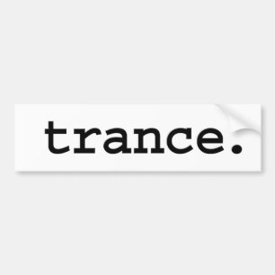 Trance Autoaufkleber