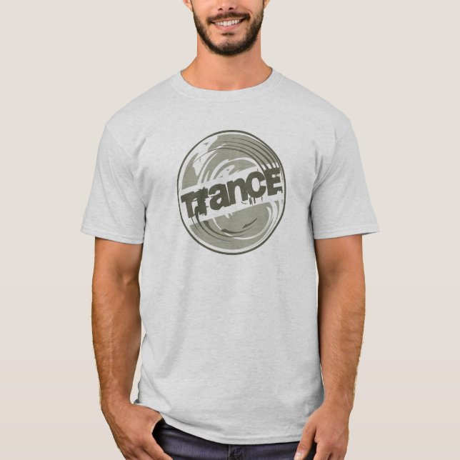 Trance-Endgrau T-Shirt (Vorderseite)