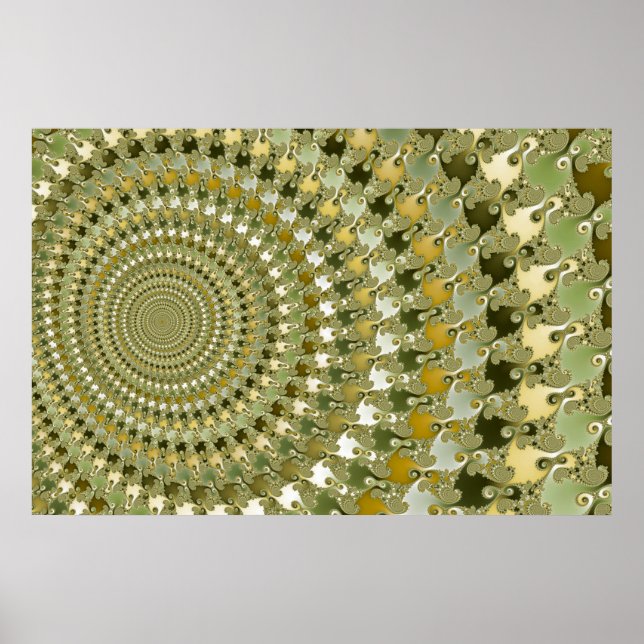 Trancetunnel - Fraktal Poster (Vorne)