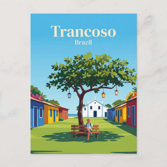 Trancoso Brasilien Postkarte (Vorderseite)