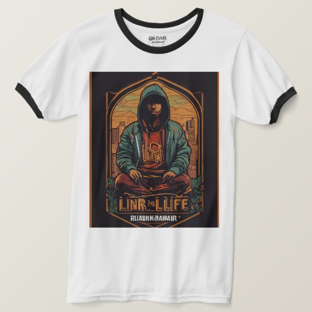 Trandreden mit Shirt felsig (Design vorne)