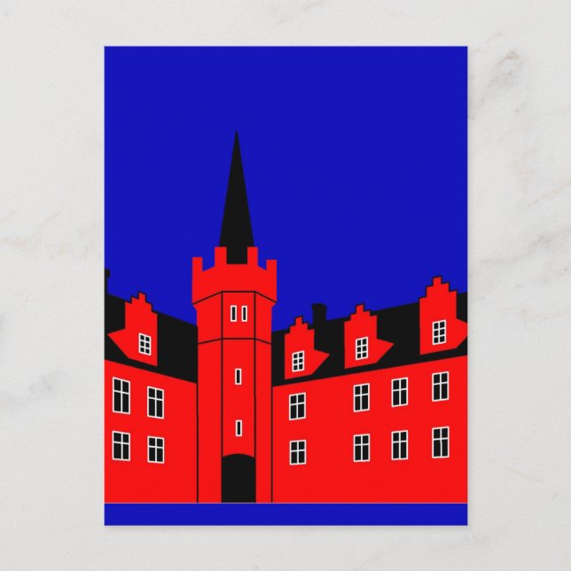 Tranekaer Palace Postkarte (Vorderseite)
