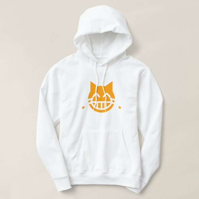 Tränen der Joy Emoji Cat Hoodie (Design vorne)