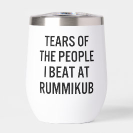 Tränen der Leute, die ich bei Rummikub besiegt hab