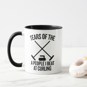 Tränen der Leute, die ich beim Curling geschlagen Tasse