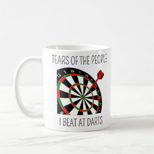 Tränen der Leute, die ich beim Darts besiegt habe Kaffeetasse