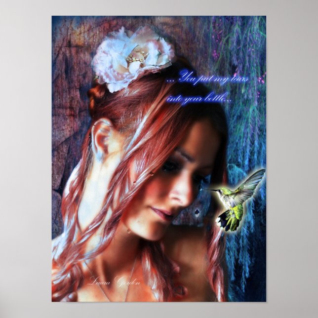 "Tränen in einer Flasche" Inspiration Poster (Vorne)