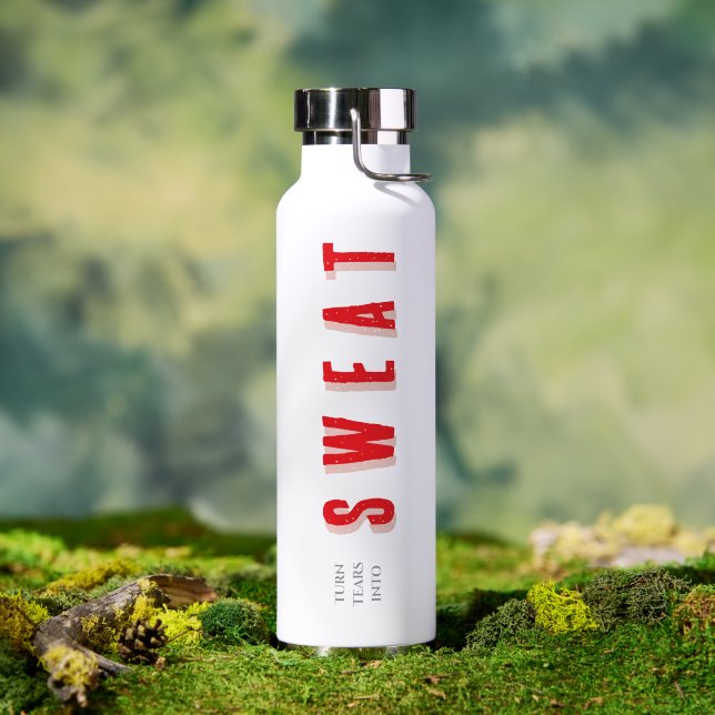 Tränen in Schweiß Trinkflasche (Außenbereich (gedreht))