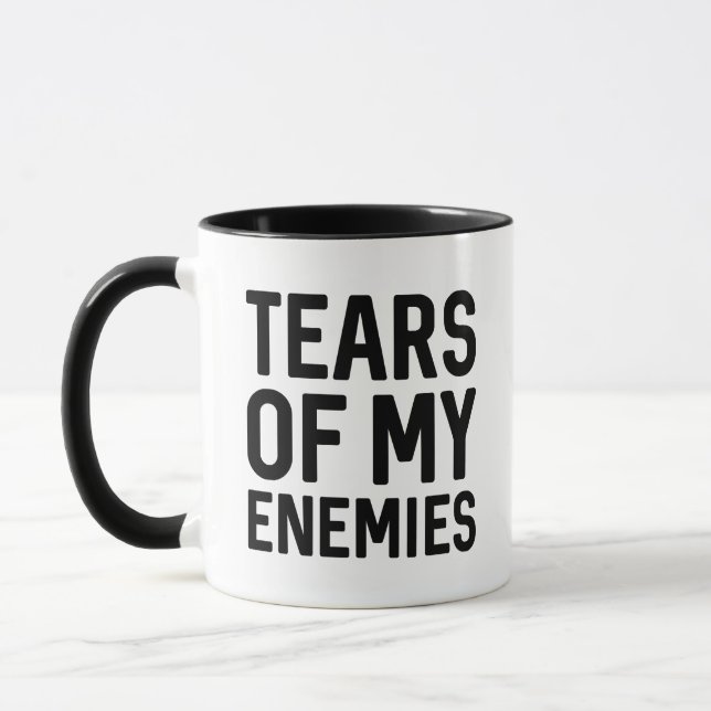 Tränen meiner Feinde Tasse (Links)