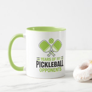 Tränen meiner Gegner im Pickleball Tasse
