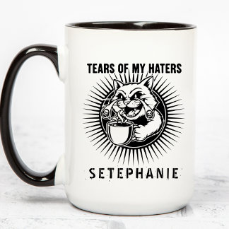 Tränen meiner Hasser Tasse, Lustige Katzen Tasse, Tasse