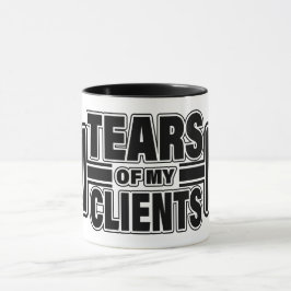 Tränen meiner Kunden Personal Trainer Geschenkstei Tasse