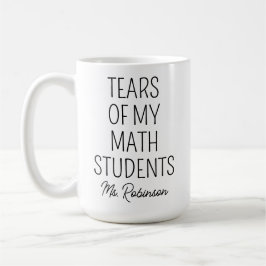 Tränen meiner Mathematikschüler, Lehrerbewertung Kaffeetasse