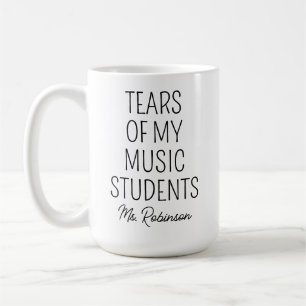 Tränen meiner Musikstudenten, Lehrerbewertung Kaffeetasse