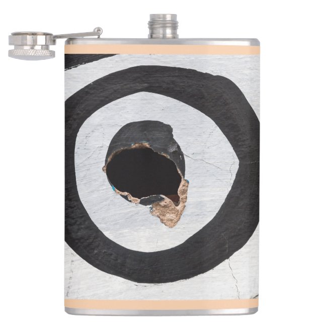 Tränenflasche Flachmann (Geöffnet)