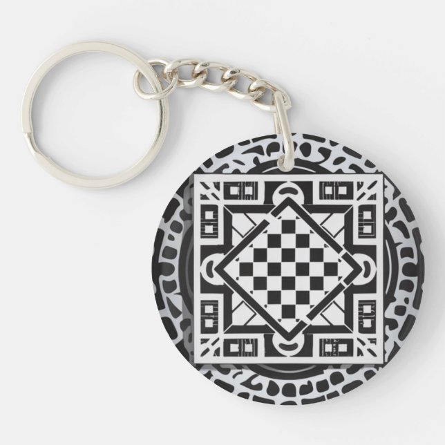 Tränenkeychain-Abstrakt Schlüsselanhänger (Vorderseite)