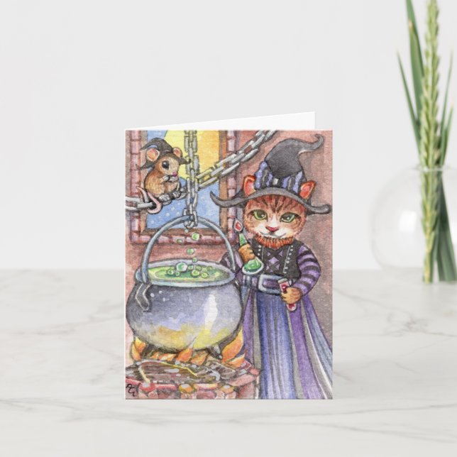 Tränenüberraschung Dankeskarte (Vorderseite)