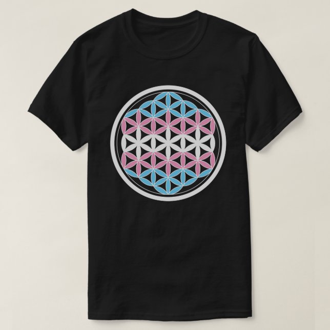tranHeilige Geometrie T-Shirt (Design vorne)
