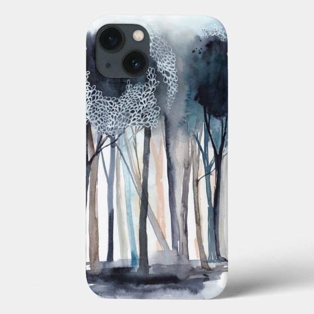 Tranquil abstrakte Bäume Case-Mate iPhone Hülle (Rückseite)