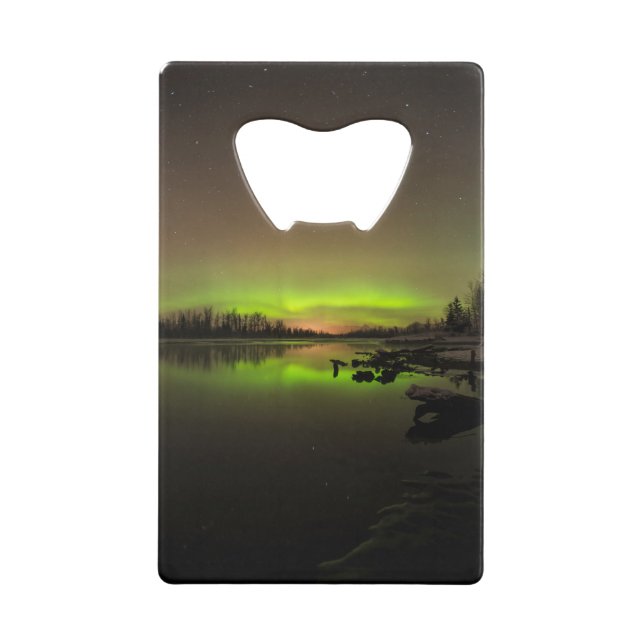 Tranquil Aurora Kreditkartenflaschenöffner (Rückseite)