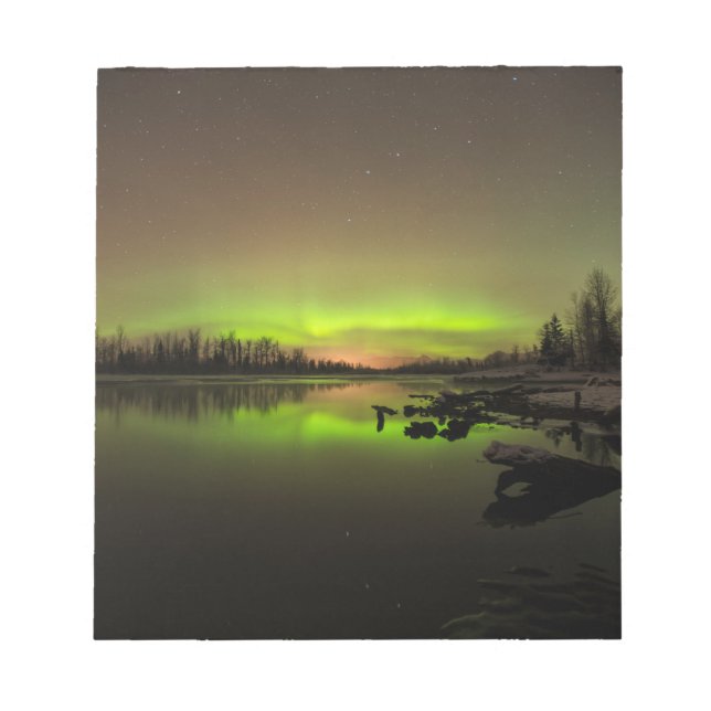 Tranquil Aurora Notizblock (Vorderseite)