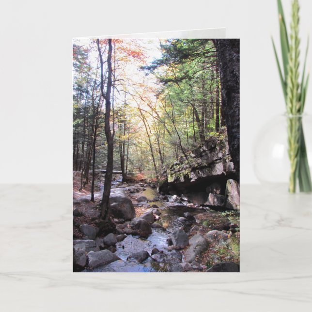 Tranquil Birthday Wish Karte (Vorderseite)