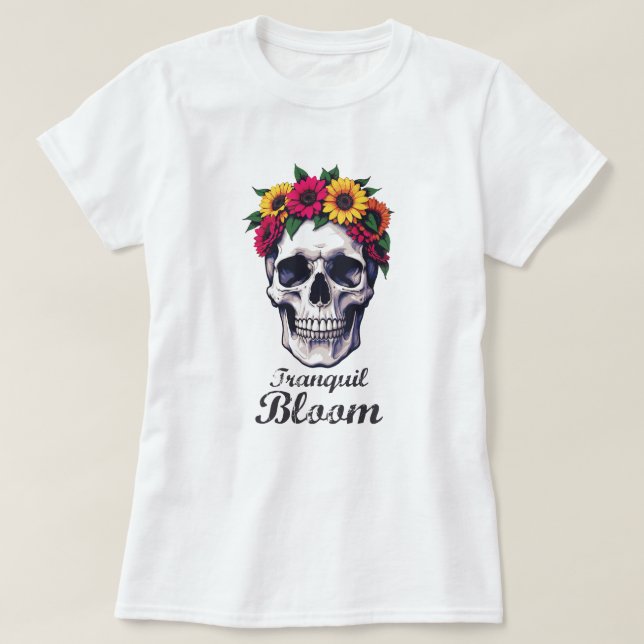 Tranquil Bloom T-Shirt (Design vorne)