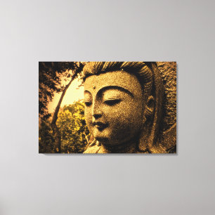 Tranquil Buddha Wrapped Canvas Leinwanddruck