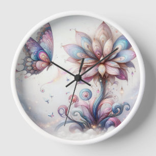 Tranquil Butterfly Timepiece Uhr