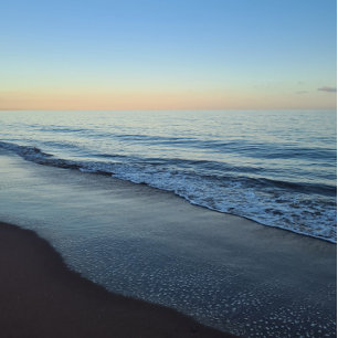 Tranquil Devon Sunset Beach Notebook Notizblock