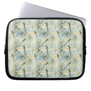 Tranquil Dragonfly Watercolor-Stil Laptopschutzhülle