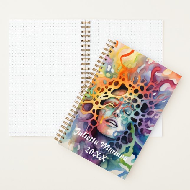 Tranquil Dynamo Individuelle Name Notizbuch (Innen)