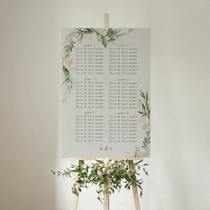 Tranquil Eucalyptus Elegantes Grünes Breezy Sea Gl Poster