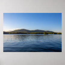 Tranquil Glen Lake in Upstate New York Poster