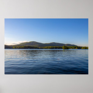 Tranquil Glen Lake in Upstate New York Poster