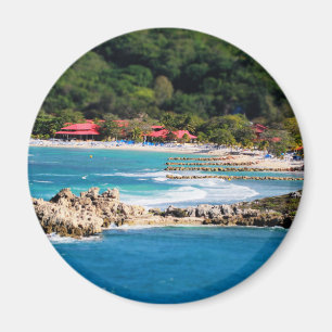Tranquil Island Paradise Labadee Haiti Magnet