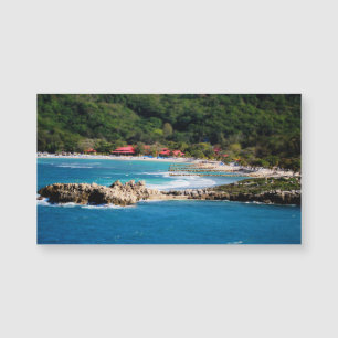 Tranquil Island Paradise Labadee Haiti Magnetkarte