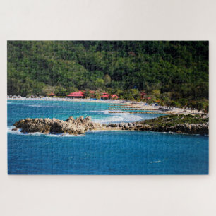 Tranquil Island Paradise Labadee Haiti Puzzle