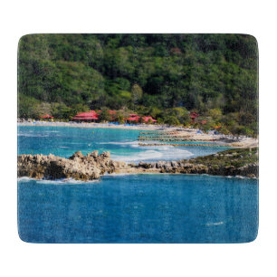 Tranquil Island Paradise Labadee Haiti Schneidebrett