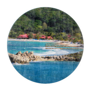 Tranquil Island Paradise Labadee Haiti Schneidebrett