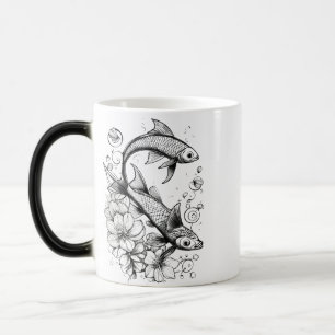 Tranquil Koi Pond Morphing Tasse - 11oz