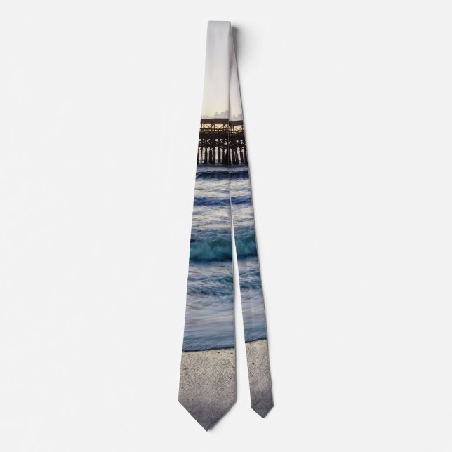 Tranquil New Year Neck Tie Krawatte (Vorderseite)