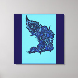 Tranquil Oasis Leinwanddruck