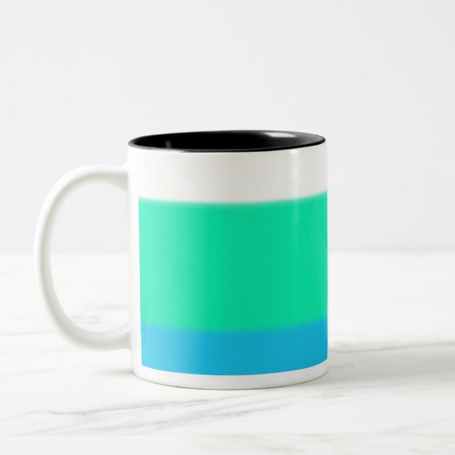Tranquil Ombre Zweifarbige Tasse (Links)