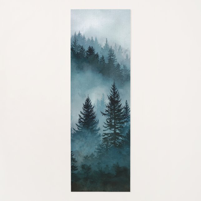 Tranquil Pine Escape Yoga Mat Yogamatte (Vorderseite)
