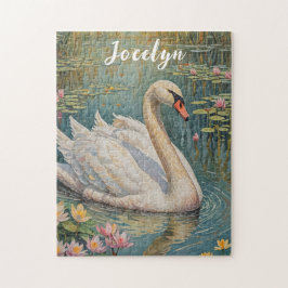 Tranquil Swan Serenade Puzzle